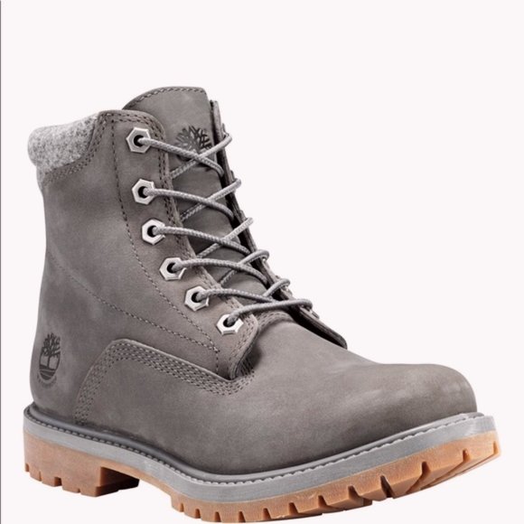 Timberland Jayne Waterproof Teddy Fleece Fold Down Boots - Picture 1 of 7